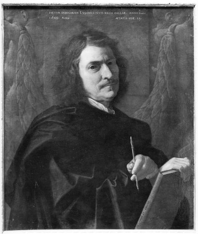 Self Portrait by Nicolas Poussin